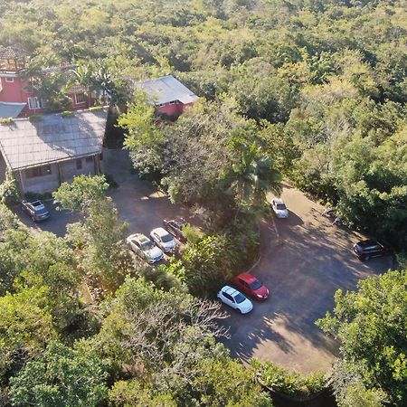 ホテル Refugio Ecologico Pedra Afiada プライア・グランデ エクステリア 写真